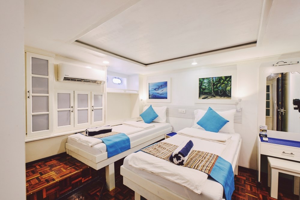 Lower Deck Twin Cabin