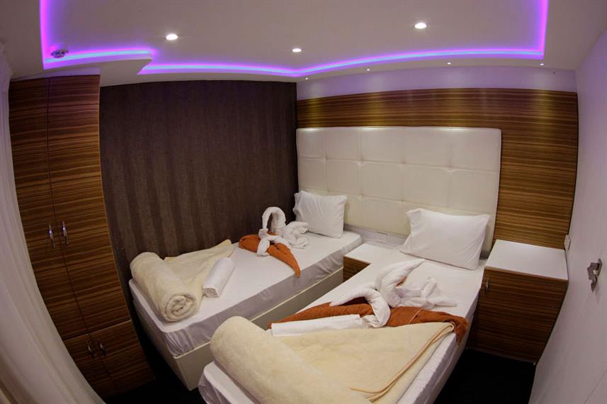 Upper and Main Deck Cabins