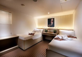 Lower Deck Twin Share Cabins