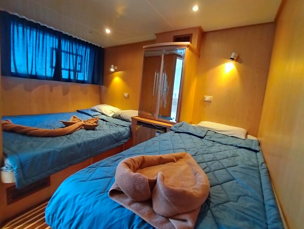 Master Cabin (1 King + 1 Single)